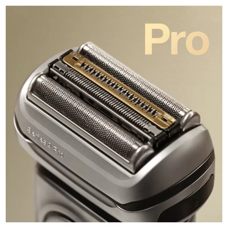 Golarka Braun Series 9 Pro 81744531, męska, foliowa, trymer, srebrna