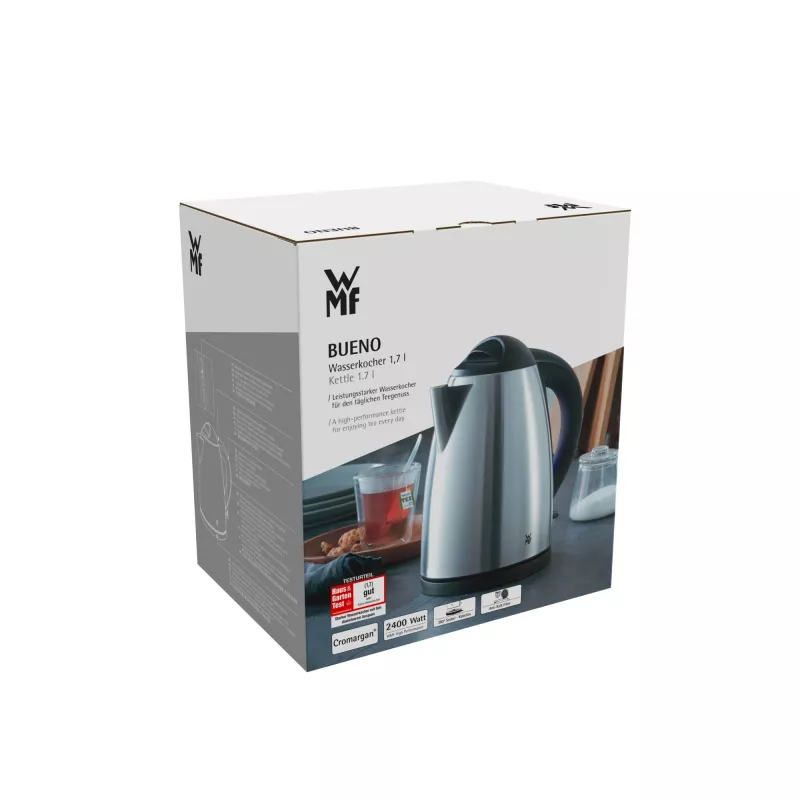 Czajnik elektryczny WMF Bueno 0413080011 1,7 L 2400 W Czarny, stal nierdzewna