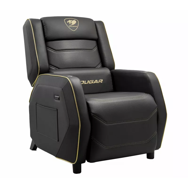 Fotel gamingowy COUGAR Ranger Pro Royal Wyściełane siedzisko Czarny 160 kg