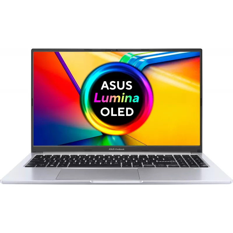 ASUS Vivobook 15 OLED X1505VA-MA921 Intel® Core™ i9 i9-13900H Laptop 39,6 cm (15,6 cala) 2.8K 8 GB DDR4-SDRAM 512 GB SSD Wi-Fi 6E (802.11ax) German srebrny