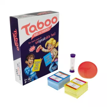 Hasbro Taboo Kids vs. Parents, 8 lat, Gra rodzinna