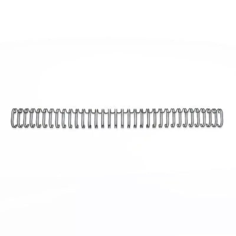 GBG GBC Wire spines 3:1 NO9 14mm A4, Czarny, 3 arkusze, Metal, A4, 1,4 cm, 280 mm