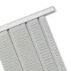 Nobo T-Card Support Rails 15 Link, Aluminium, szary, 481 mm, 13 mm, 307 g, 68 mm