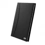 Rexel Soft Touch Smooth A4 książka prezentacyjna 24 Pocket Czarny, Czarny, 24 kieszeni, A4, 530 g, 237 mm, 324 mm