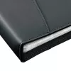 Rexel Soft Touch Smooth A4 książka prezentacyjna 24 Pocket Czarny, Czarny, 24 kieszeni, A4, 530 g, 237 mm, 324 mm