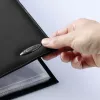 Rexel Soft Touch Smooth A4 książka prezentacyjna 24 Pocket Czarny, Czarny, 24 kieszeni, A4, 530 g, 237 mm, 324 mm