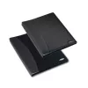 Rexel Soft Touch Smooth A4 książka prezentacyjna 24 Pocket Czarny, Czarny, 24 kieszeni, A4, 530 g, 237 mm, 324 mm