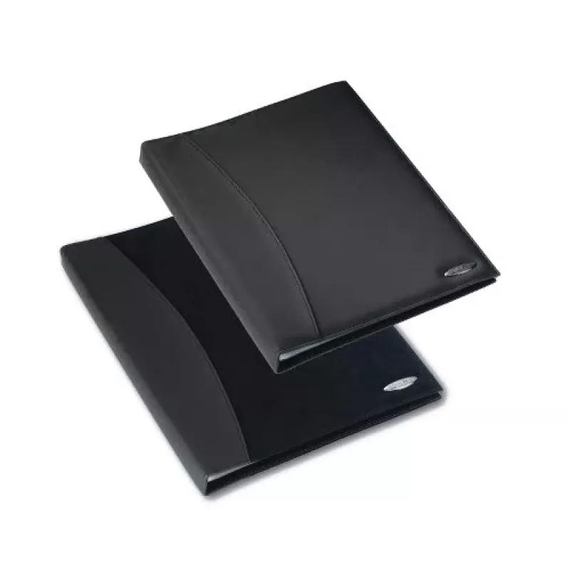 Rexel Soft Touch Smooth A4 książka prezentacyjna 24 Pocket Czarny, Czarny, 24 kieszeni, A4, 530 g, 237 mm, 324 mm