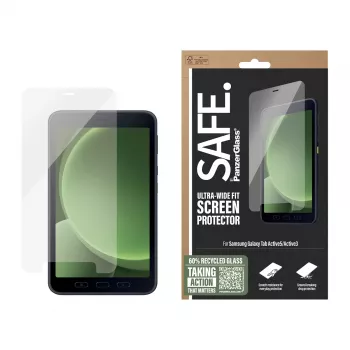 PanzerGlass SAFE. by ® Szkło ochronne Samsung Galaxy Tab Active5 | Active3 | Ultra-Wide Fit