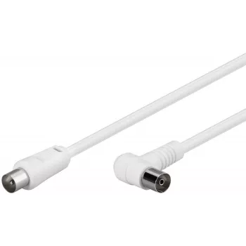 Kabel koncentryczny Microconnect COAX015WA IEC IEC 1.5m Biały