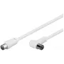 Kabel koncentryczny Microconnect COAX015WA IEC IEC 1.5m Biały