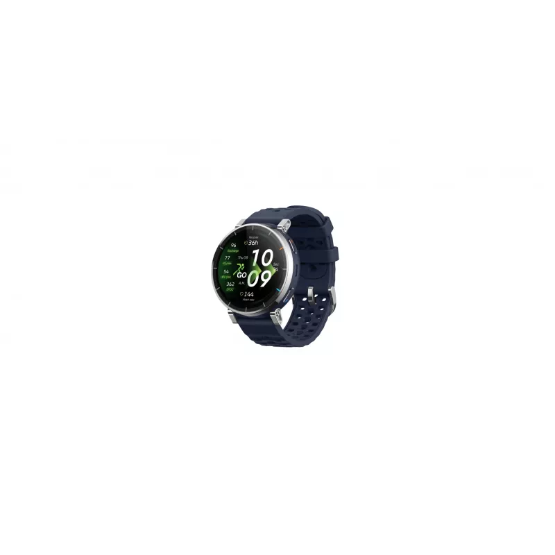 Smartwatch Amazfit W2558GL2N — 1.32 cala (3.35 cm) AMOLED 466×466 px, GPS, 365 mAh, pasek silikonowy (niebieski)