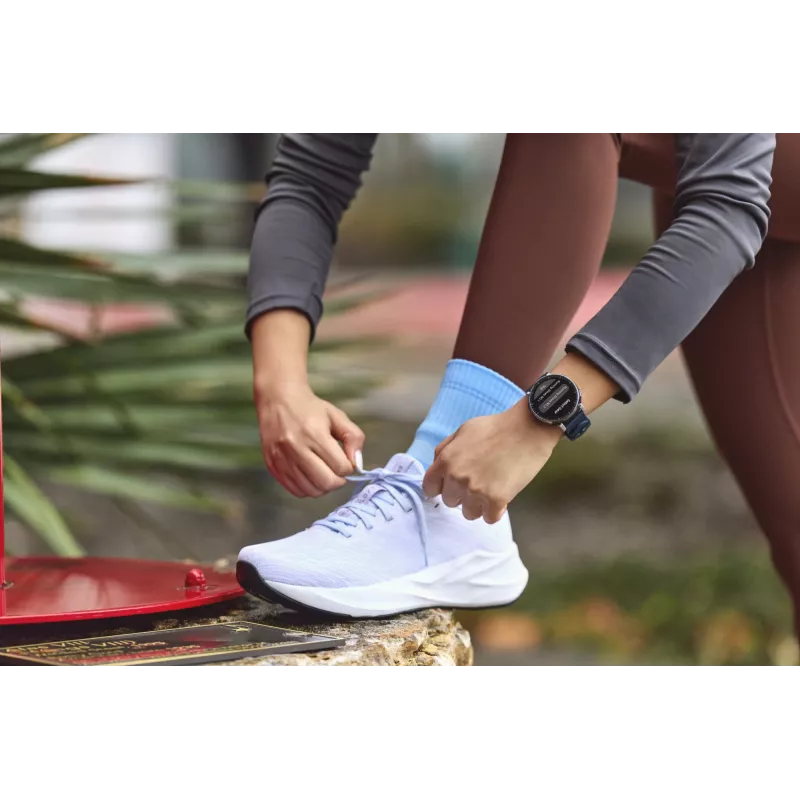 Smartwatch Amazfit W2558GL2N — 1.32 cala (3.35 cm) AMOLED 466×466 px, GPS, 365 mAh, pasek silikonowy (niebieski)
