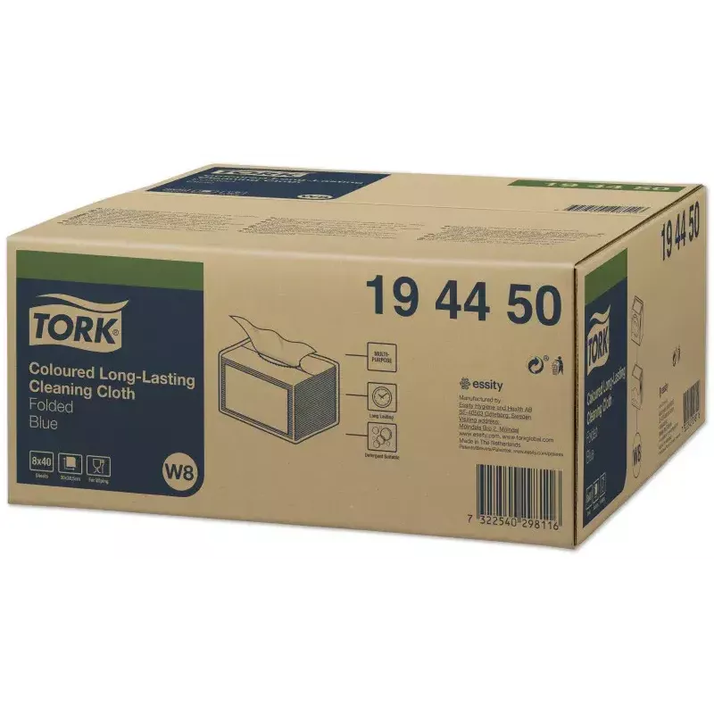 Ściereczka czyszcząca papierowa Tork 194450