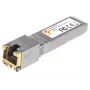 Moduł transceiver Intellinet, 10 Gigabit miedź SFP+, port 10GBase-T (RJ45), 30m, prędkość transferu danych do 10 Gb/s z okablowaniem Cat6a, Ethernet, Światłowód/Fiber, zgodny z MSA, odpowiednik Cisco MA-SFP-10G-T, trzyletnia gwarancja