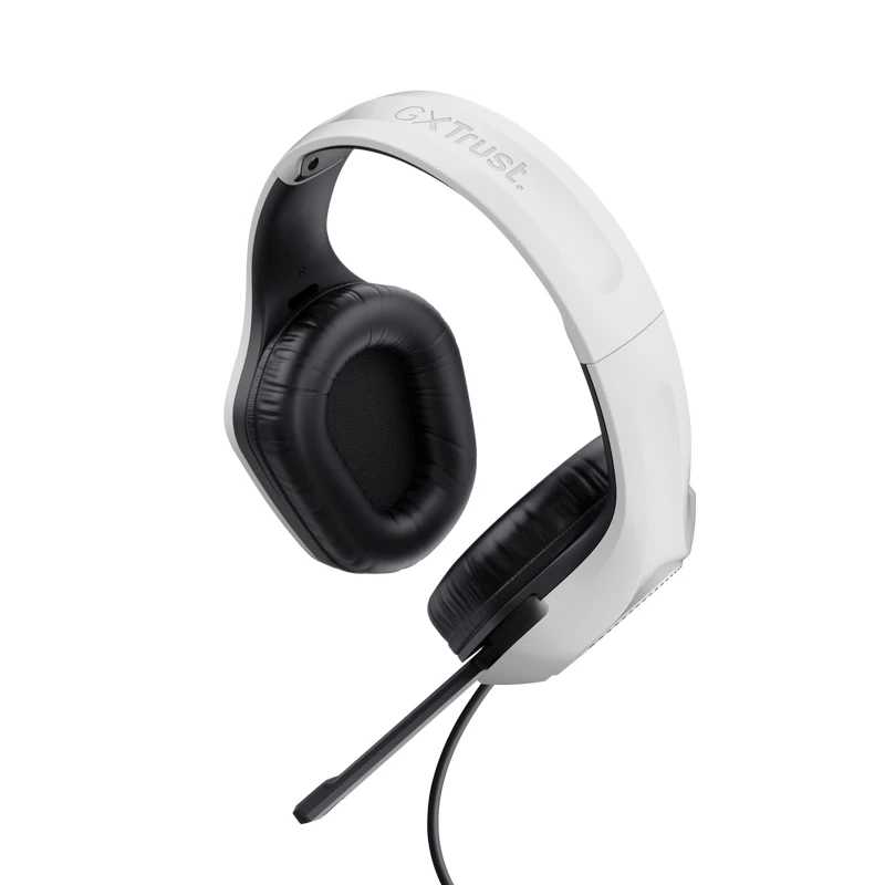 Trust GXT 415PS ZIROX Headset Wired Head-band Gaming Czarny, biały