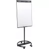 Mobilny flipchart z okrągłą podstawą Legamaster SKETCH EASY — stal, 5 kółek, 720×600 mm