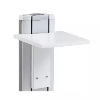 Akcesorium do wózka multimedialnego SMS Smart Media Solutions PD300010-P1 Półka Biała Szerokość 242 mm Głębokość 240 mm Wysokość 248 mm