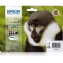 Epson Monkey Multipack 4-colours T0895 DURABrite Ultra Ink, Czarny, cyjan, magenta, żółty, 5.8 ml, 3.5 ml, 1 szt., Multi pack