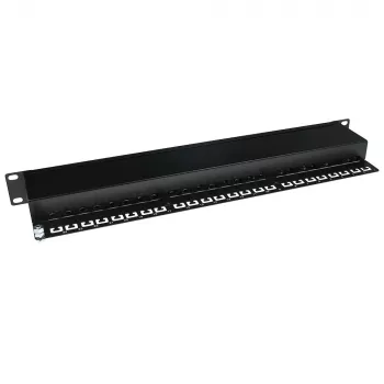 ACT Patchpanel CAT5E ekranowany 24 porty z osłoną