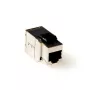 ACT Keystone Coupler RJ-45 ekranowany CAT6A, RJ45, RJ45, Stal