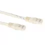 ACT Ivory 30-metrowy patch cord U/UTP CAT6 ze złączami RJ45