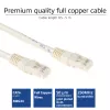 ACT Ivory 30-metrowy patch cord U/UTP CAT6 ze złączami RJ45