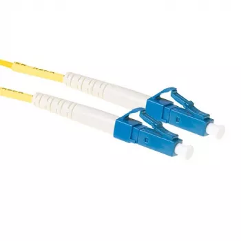 ACT 1,5 m LSZH jednomodowy kabel światłowodowy 9/125 OS2 simpleks ze złączami LC
