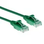 ACT zielony 0,5 m LSZH U/UTP CAT6 cienki kabel krosowy do centrów danych z bezproblemowymi złączami RJ45