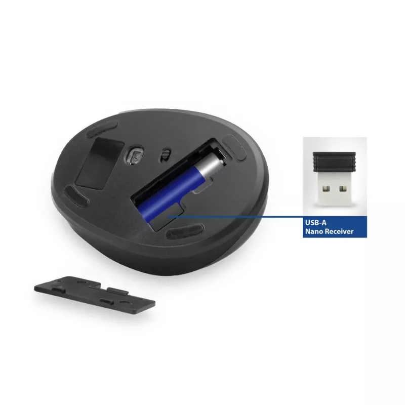 Mysz ACT Bezprzewodowa Mysz Ergonomiczna 1600 DPI RF Wireless