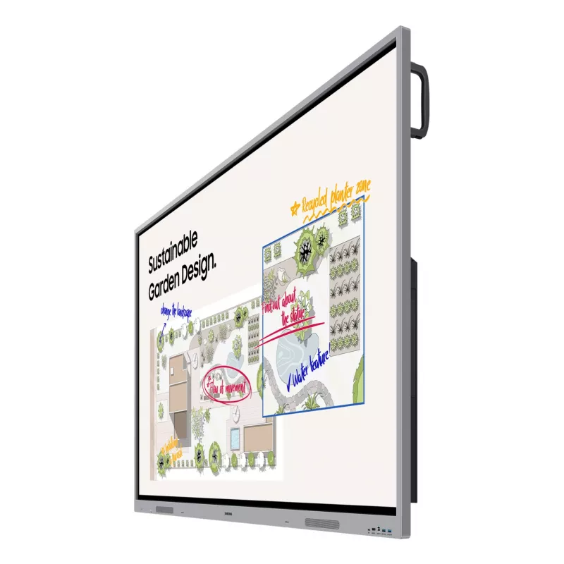 Samsung WE65FX tablica interaktywna 165,1 cm (65 cali) 3840 x 2160 pikseli Dotykowa Szary HDMI