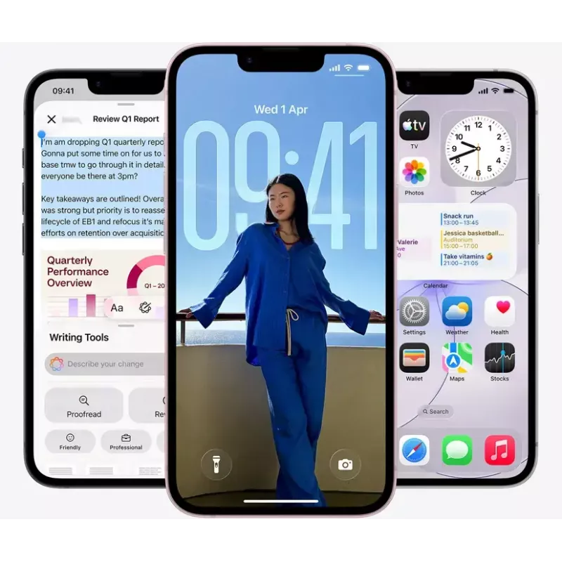 Smartfon Apple iPhone 17e, wyświetlacz 6,1 cala (15,5 cm), A19, 256 GB, tylny aparat 48 MP, Dual SIM, IP68, delikatny róż