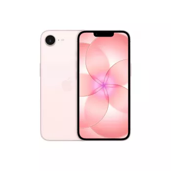 Smartfon Apple iPhone 17e, wyświetlacz 6,1 cala (15,5 cm), A19, 256 GB, tylny aparat 48 MP, Dual SIM, IP68, delikatny róż