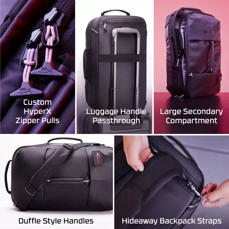 HyperX Knight Backpack, Plecak, 907 g