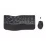 HP 680 Comfort Dual-Mode klawiatura and mysz Combo, Full-size (100%), Wireless, RF Wireless + Bluetooth, QWERTY, Czarny, mysz included