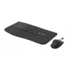 HP 680 Comfort Dual-Mode klawiatura and mysz Combo, Full-size (100%), Wireless, RF Wireless + Bluetooth, QWERTY, Czarny, mysz included
