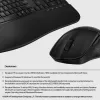 HP 680 Comfort Dual-Mode klawiatura and mysz Combo, Full-size (100%), Wireless, RF Wireless + Bluetooth, QWERTY, Czarny, mysz included