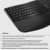 HP 680 Comfort Dual-Mode klawiatura, pełnowymiarowa (100%), bezprzewodowa, RF Wireless + Bluetooth, QWERTY, czarna