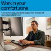 HP 680 Comfort Dual-Mode klawiatura, pełnowymiarowa (100%), bezprzewodowa, RF Wireless + Bluetooth, QWERTY, czarna
