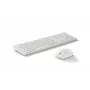 Zestaw klawiatura i mysz KINGSTON 490C — pełnowymiarowa klawiatura bezprzewodowa (tłokowa) z myszą RF + Bluetooth, biały