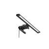 Lampa stołowa Unilux Visiolight 8 W LED, zasilanie USB, szara, ABS i aluminium