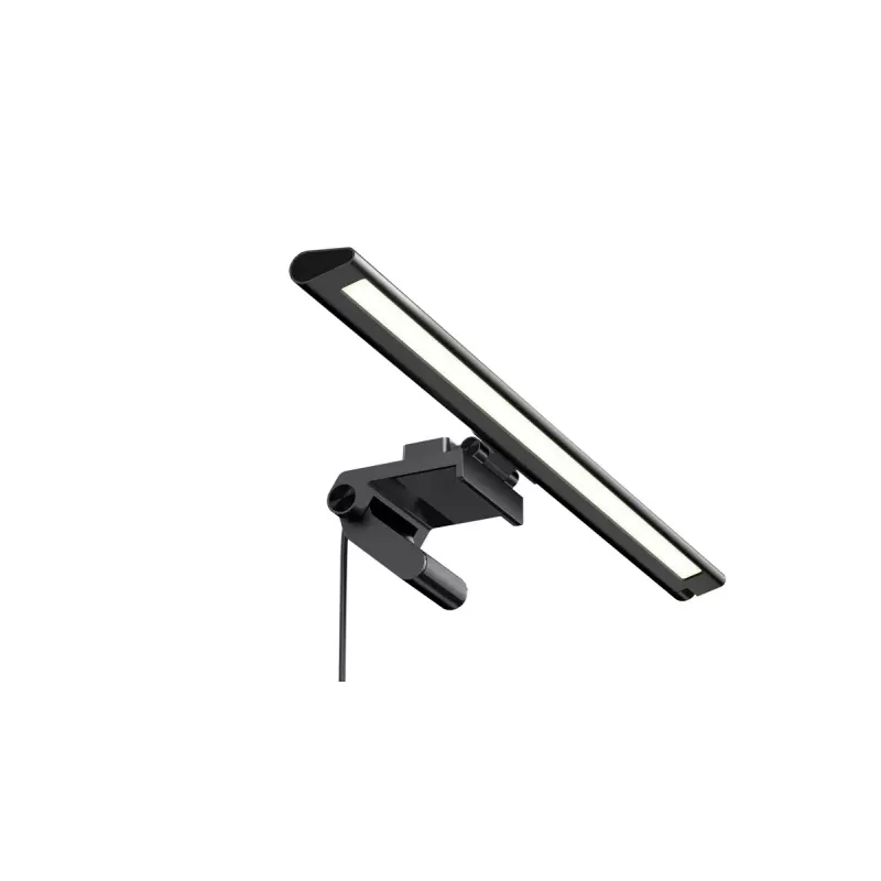 Lampa stołowa Unilux Visiolight 8 W LED, zasilanie USB, szara, ABS i aluminium