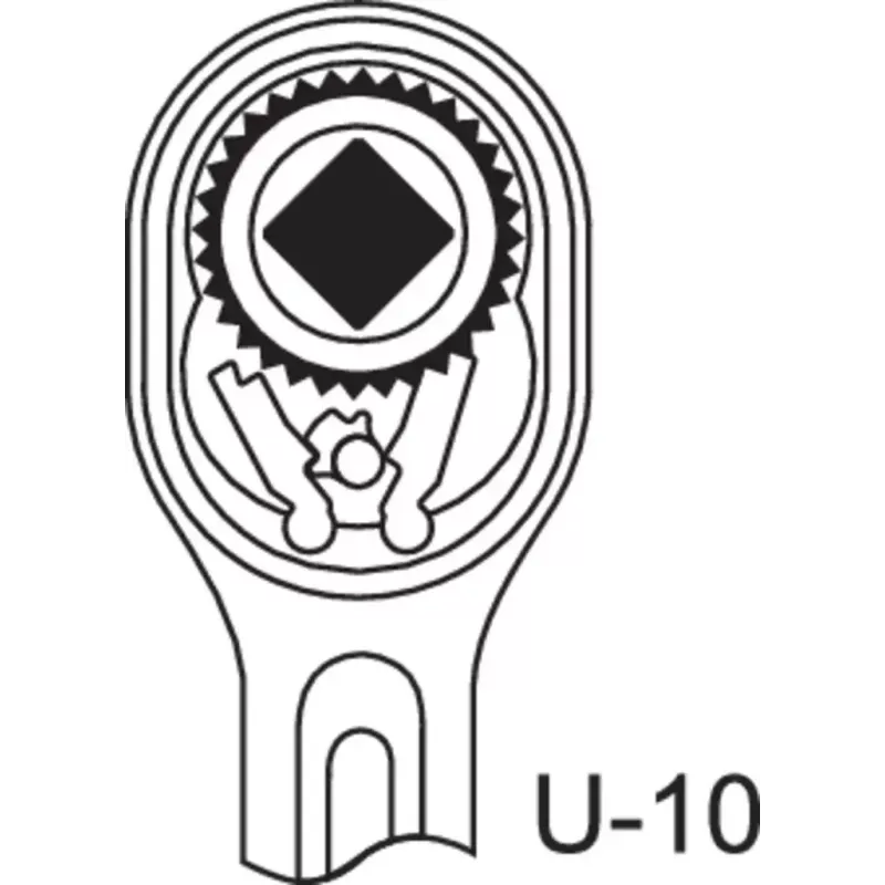 Klucz aluminiowy Gedore 1993 ALU-10 10 mm
