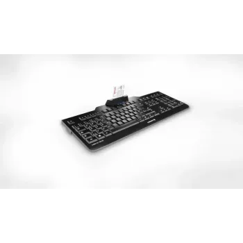 Przewodowa klawiatura Cherry CHERRY KC 1000 SC pełnowymiarowa USB, QWERTY, 109 klawiszy, kabel 1,8 m, czarna