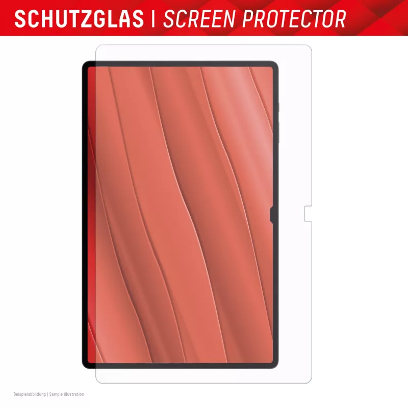 Szkło ochronne Displex Tablet Glass (9H) do Samsung Galaxy Tab S10 Ultra/S11 Ultra, ramka montażowa Eco, niełamliwe