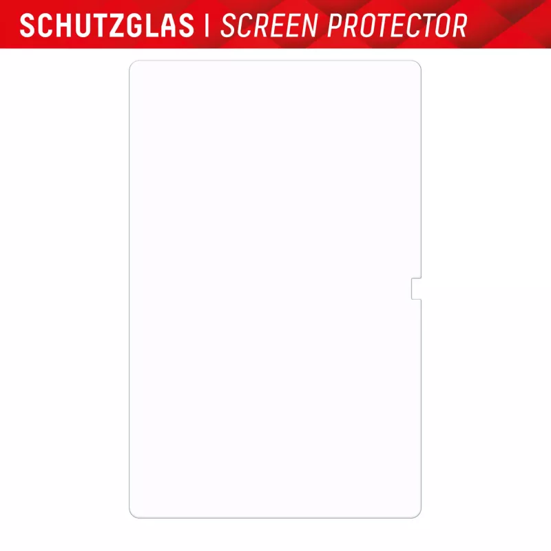 Szkło ochronne Displex Tablet Glass (9H) do Samsung Galaxy Tab S10 Ultra/S11 Ultra, ramka montażowa Eco, niełamliwe