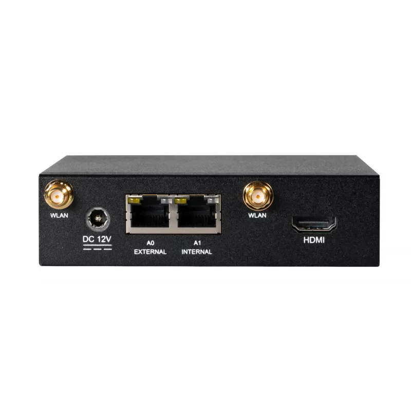 Securepoint Czarny Dwarf G5 VPN zapora sprzętowa Desktop 1,85 Gbit/s