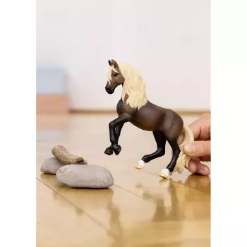 Figurka konia Schleich Ogier Peruvian Paso model 13952, dla dzieci od 5 lat, beżowo-brązowa