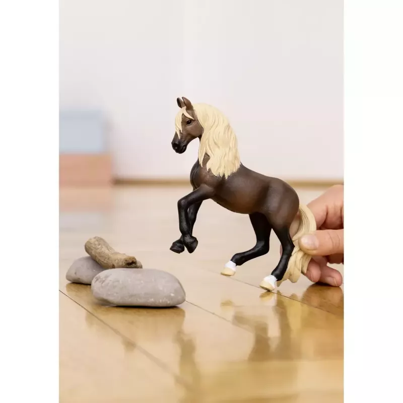 Figurka konia Schleich Ogier Peruvian Paso model 13952, dla dzieci od 5 lat, beżowo-brązowa