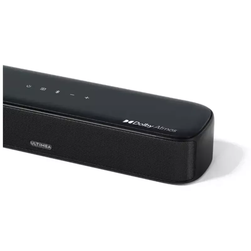 Soundbar Ultimea Aura A50 Czarny 5.1 kanałów, 320 W RMS, Dolby Atmos/Surround, subwoofer 10,2 cm